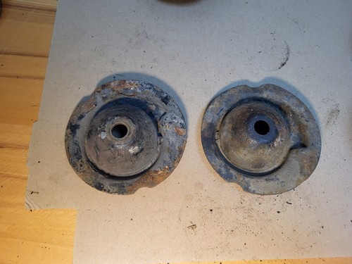 Audi 80 90 B3 B4 Domteller Federbein Abdeckung oben schwarz