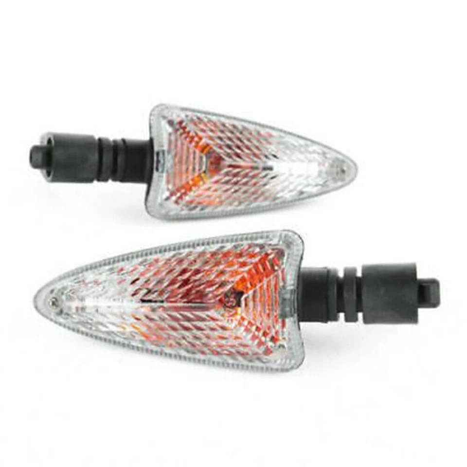 Clear Turn Signals Indicators For BMW R1200GS 2004-2014 Triumph Tiger 1050 07-13 - Image 4 of 4