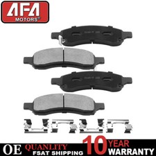 4x Front Ceramic Brake Pads For Chevrolet Traverse Acadia Colorado Canyon Envoy 4x Front Ceramic Brake Pads For Chevrolet Traverse Acadia Colorado Canyon Envoy