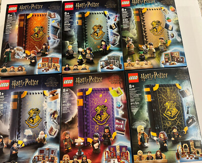 Lego Harry Potter Hogwarts Moment Class Complete Set Of 6 Retired