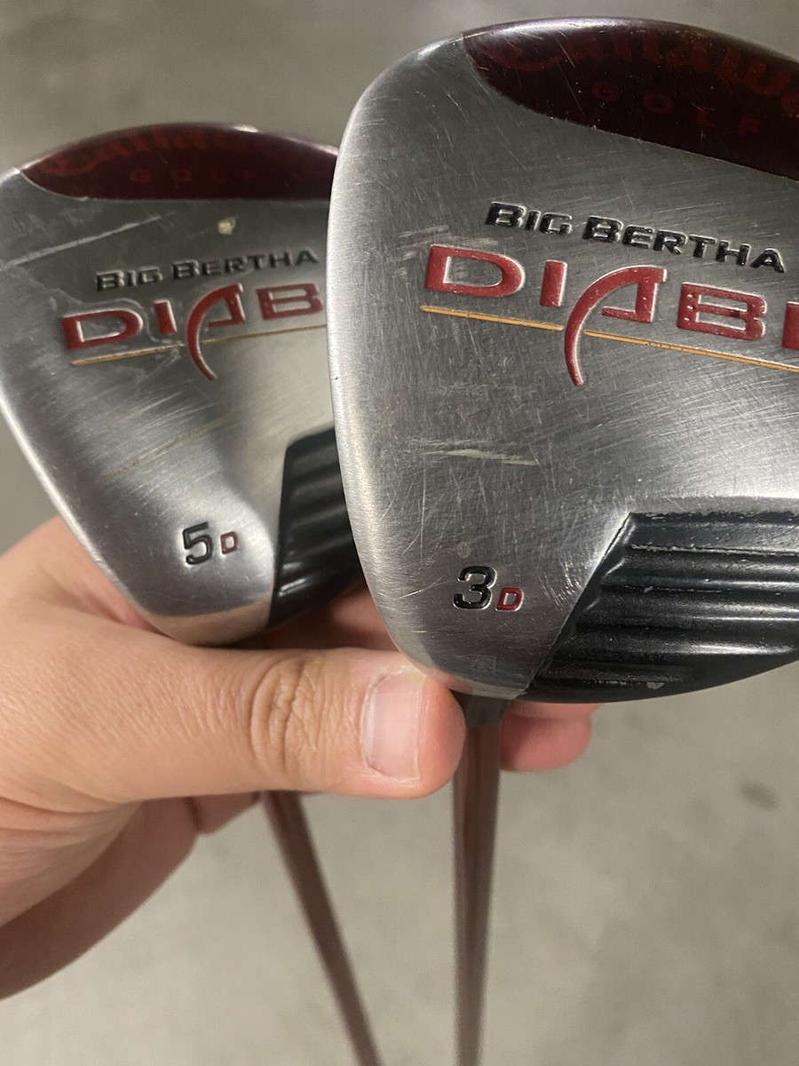 Callaway Big Bertha Diablo Driver 5D & 3D Left Handed | eBay