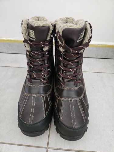 Karrimor Hombres Botas para Caminar Nieve Informales 00 Con Cordones Marrón UK 7 EU 41 Totalmente Nuevas - Imagen 3 de 7