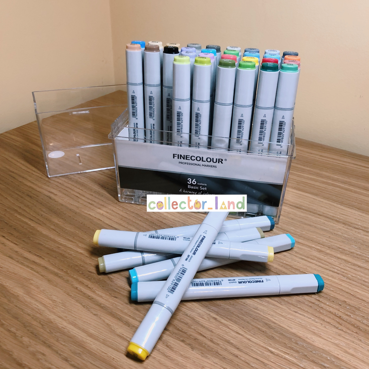 EF100 Finecolour Sketch Hard-Tip Marker Double-Ended Refillable