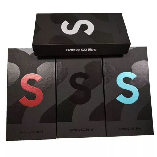 NEW Samsung Galaxy S22 Ultra 5G SM-S908U 256GB+12GB Factory Unlocked Smartphone