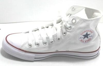 Converse M7650 Chuck Taylor All Star Hi Top Optical White unisex shoe