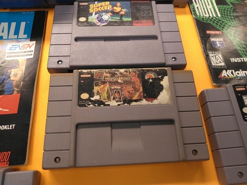 Super Nintendo system SNES with 8 games Sports - Picture 11 of 22
