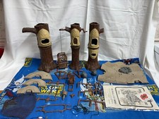 Star Wars Kenner 1983 ROTJ Ewok Village Vintage Unused Contents CLEAN with BOX