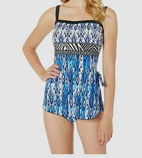 bandeau sarong one piece swimsuits