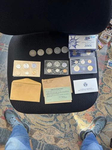 1959 Proof Set And Morgan Dollars