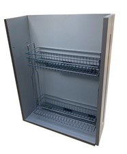 PULL OUT WIRE BASKET KITCHEN Unit STORAGE CUPBOARD SOFT CLOSE 150mm 200mm 300mm