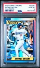135940169 Shohei Ohtani 2025 Topps Chrome #90CB-7 1990 Baseball PSA 10