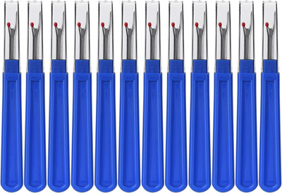 Sewing Seam Rippers,Stitch Thread Unpicker and Cutter for Crafting,12 Pieces