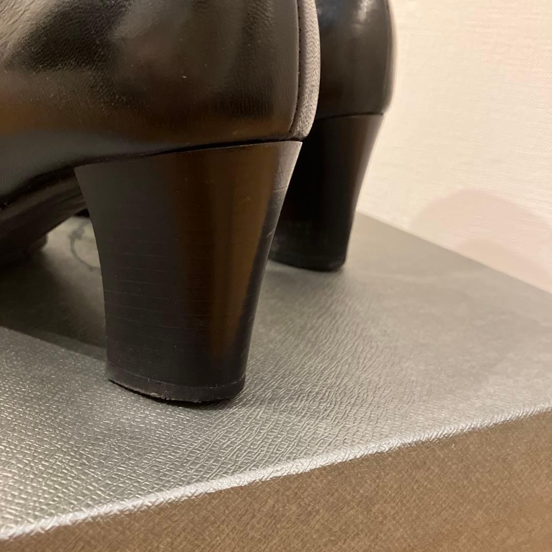 Rare PRADA Short Boots Shoes EU 38.5 US 8.5 Black Authentic from JAPAN thumbnail 23