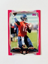 2014 Topps Pink /499 #385 David Fales Rookie RC Chicago Bears football card. rookie card picture
