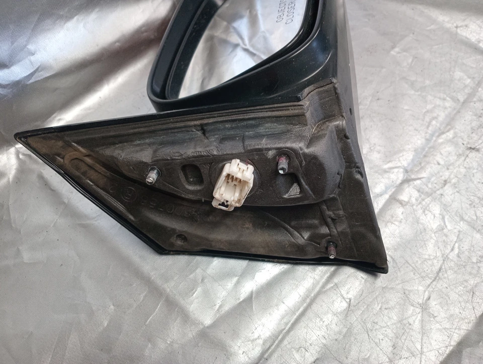 Power Mirror For 2006-2011 Honda Civic Coupe Passenger Side Light Textured - Image 3 of 4