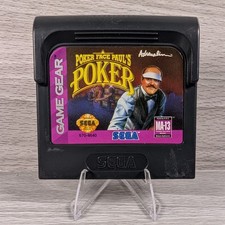 Poker Face Paul's Poker (Sega Game Gear, 1994) Cartridge Only, Tested & Works