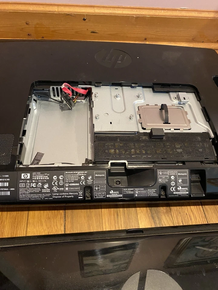 2x HP Touchsmart 600 With Two Memory Drives Included AS IS WORKS - Image 4 of 4