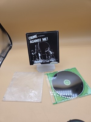 Autographed Against Me Crime As Forgiven by CD plan-it-x records 2003 signed