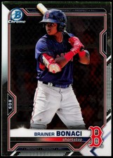 2021 Bowman Draft #BDC-54 Brainer Bonaci Chrome