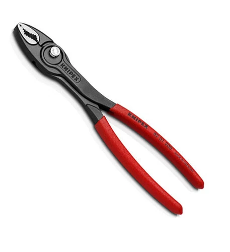 Knipex 200mm TwinGrip Slip Joint Multigrips Pliers 82 01 200