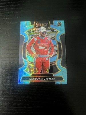 Landon Huffman 2026 Panini Select Grandstand Light Blue RC 45/199 #7 Sheetz