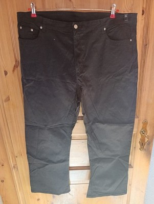 326 | Damen Hose Queen Size 48 50 2XL Schwarz Kurzgröße & Plusgröße