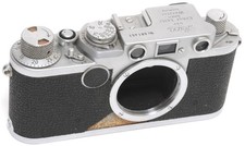Vintage Leica IIF body red dial - Shutter is broken - Screw Mount