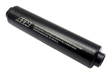 Aem 25-201bk High Volume Inline Fuel Filter -10 An Black