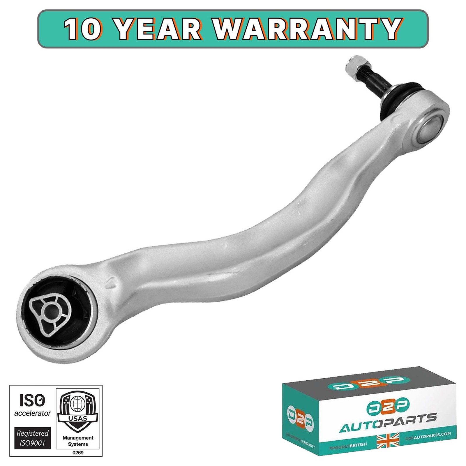FOR BMW 5 SERIES G31 FRONT LOWER SUSPENSION WISHBONE TRACK CONTROL ARMS PAIR - Image 5