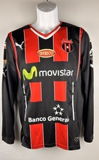 RARE PUMA DRY CELL LDA COSTA RICA LEAGUE LONG SLEEVES AUTHENTIC JERSEY SIZE S