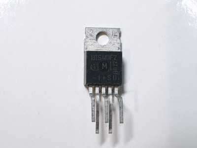 1X BTS410F2 Infineon High-Side Power Switch IC 4.7-42V 1.8A TO-220-5 Formed