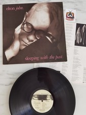 ELTON JOHN - Sleeping With the Past EU 1st press 1989 vinile 33 giri vinyl LP