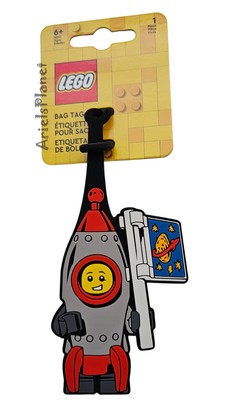 Lego Rocket Boy Soft Rubber Bag Tag