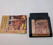 Indiana Jones and the Temple of Doom - NES w/ Manual Tested Working