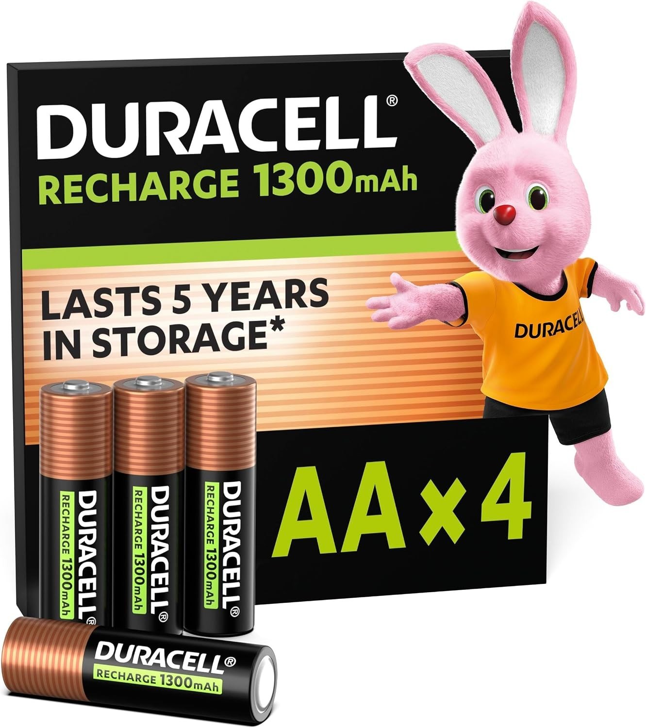 Duracell Aa 1300 Mah Rechargeable Batteries (Pack Of 4) S6890 - Image 12