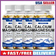 Calcium Magnesium Zinc with Vitamin D3 Strong For Bone Health Muscle Improvement