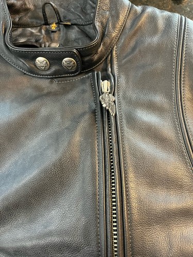 Harley Davidson Women’s XL Leather Jacket Riding Motorcycle Insulated - Picture 8 of 13