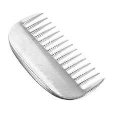 Metal Wide Tooth Comb Shedding Hair Brush Aluminum Pet Removal Massage