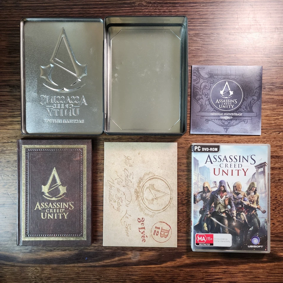 Assassins Creed Unity Bastille Edition Collectors Edition PC Free Postage AUS  - Image 4 of 4