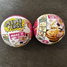 Lot Of 2 MGA Miniverse Make It Mini Food Diner Series 2 New Sealed