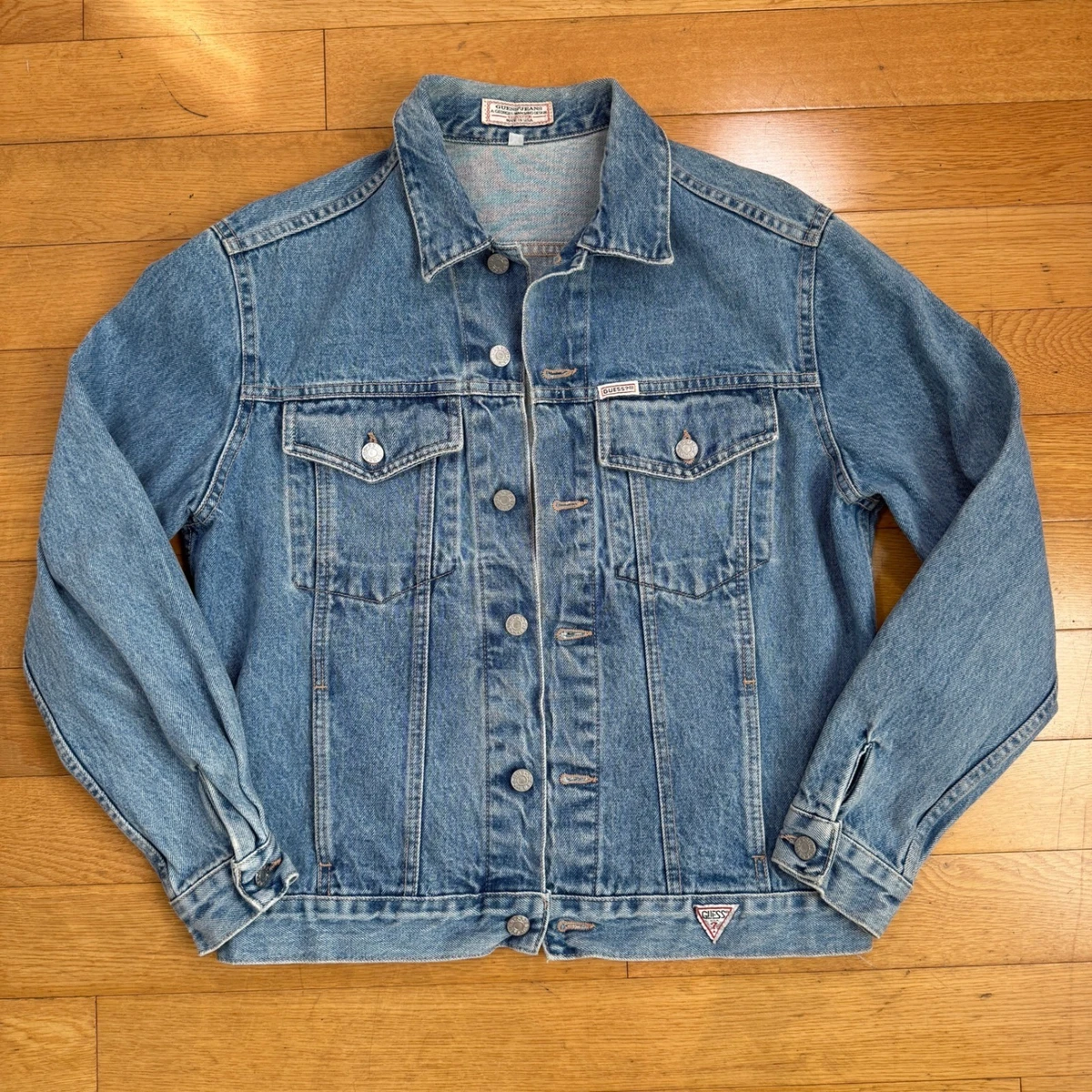 Vintage GUESS Jean Jacket In Vintage Outerwear Coats & Jackets For