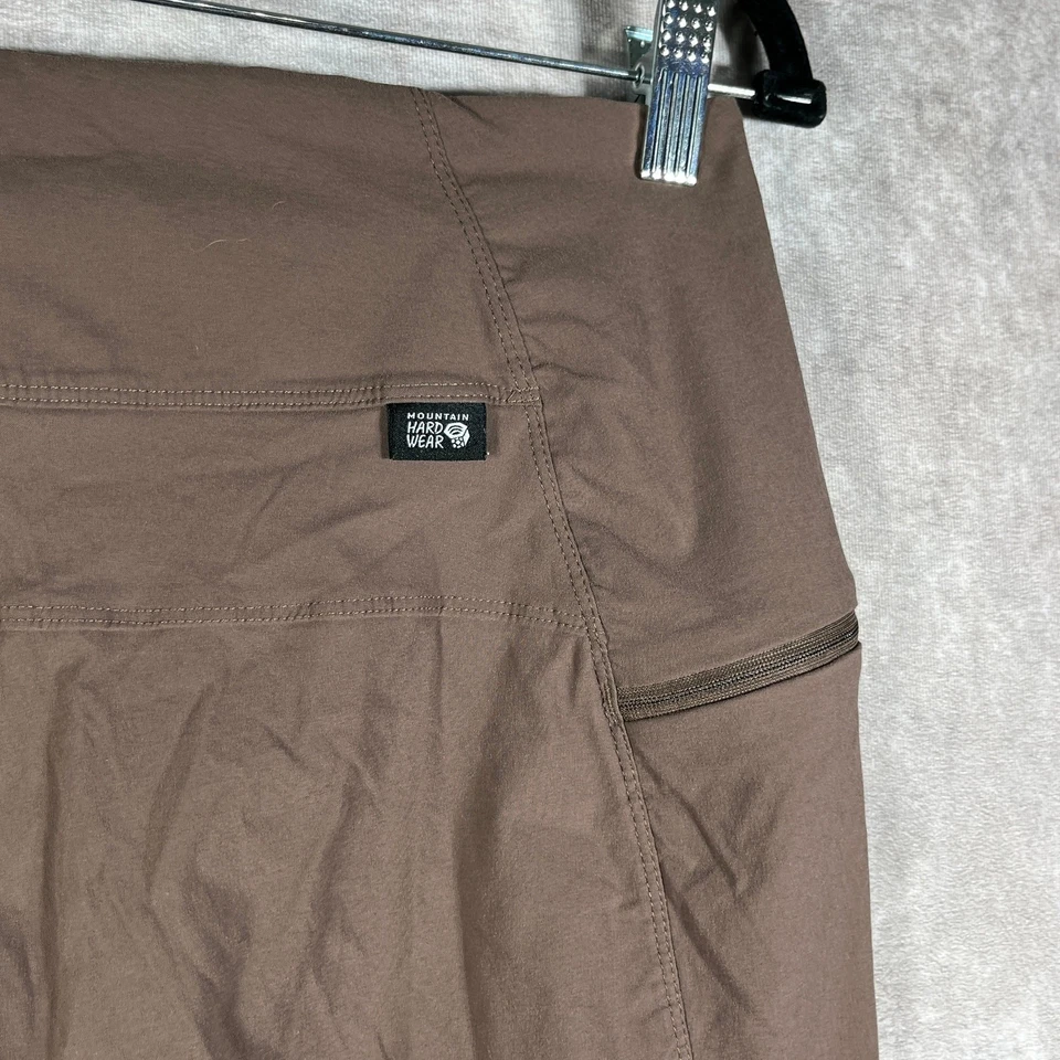 Pantalones Mountain Hardwear Dynama para mujer talla mediana marrón camping senderismo aire libre Foto 4 de 4