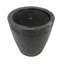  1-2Kg Clay Graphite Crucibles Premium Black Foundry Cup Number 1,