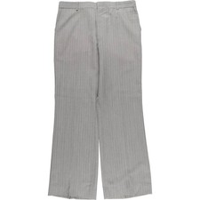 Vintage 1970'S Sears ROEBUCKS striped flare pants men's size W35