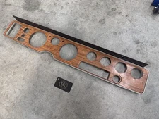 70-81 Firebird Trans Am Wood Grain Dash Bezel Trim Original GM with A/C