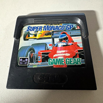 SEGA Super Monaco GP Racing Game Cartridge for Sega Game Gear