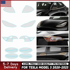 Tesla Model 3 2017-2023 PreCut PRO Series Paint Protection Film Clear Bra PPF