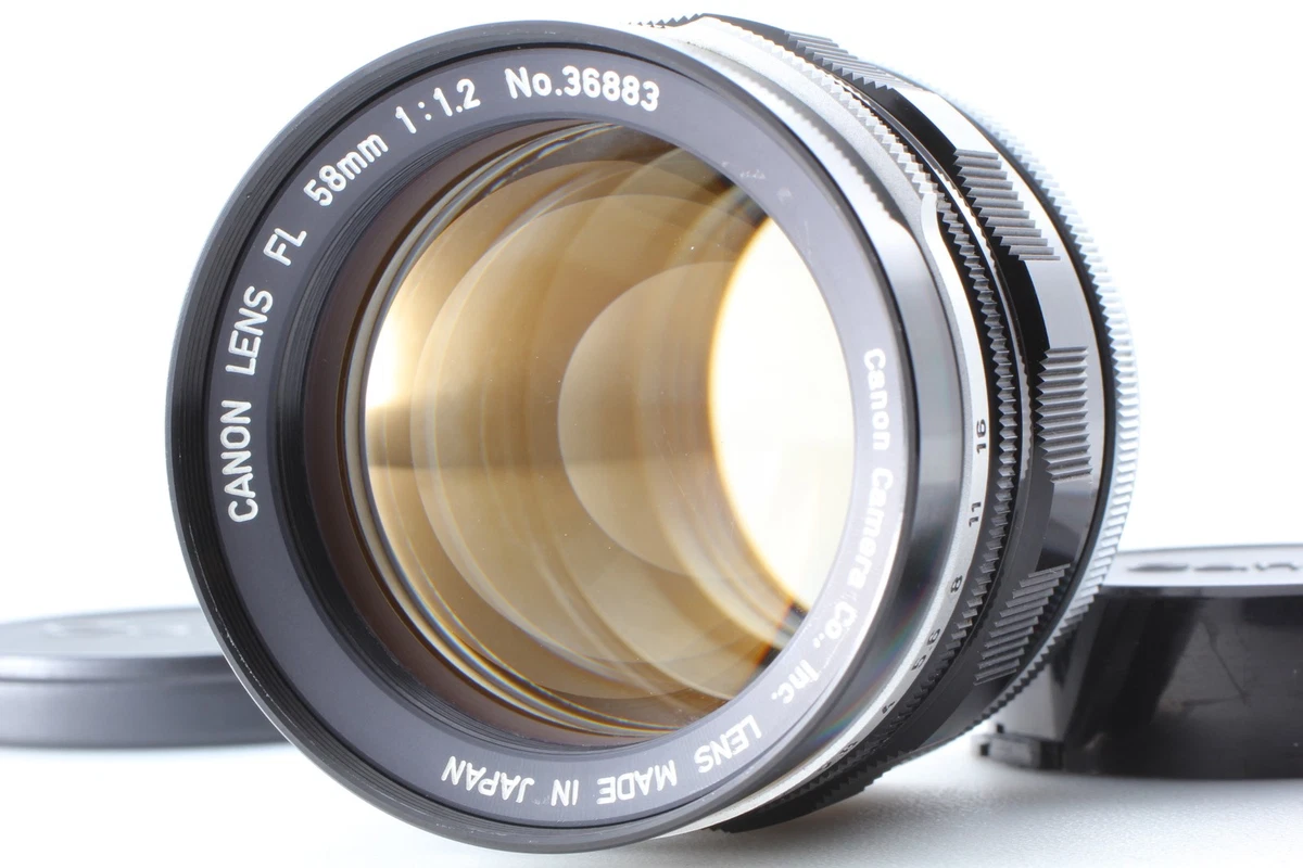Canon FL f/1.2 Camera Lenses 58mm Focal for sale | eBay