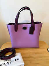 Coach Willow 24 Colorblock Leather Tote Bag