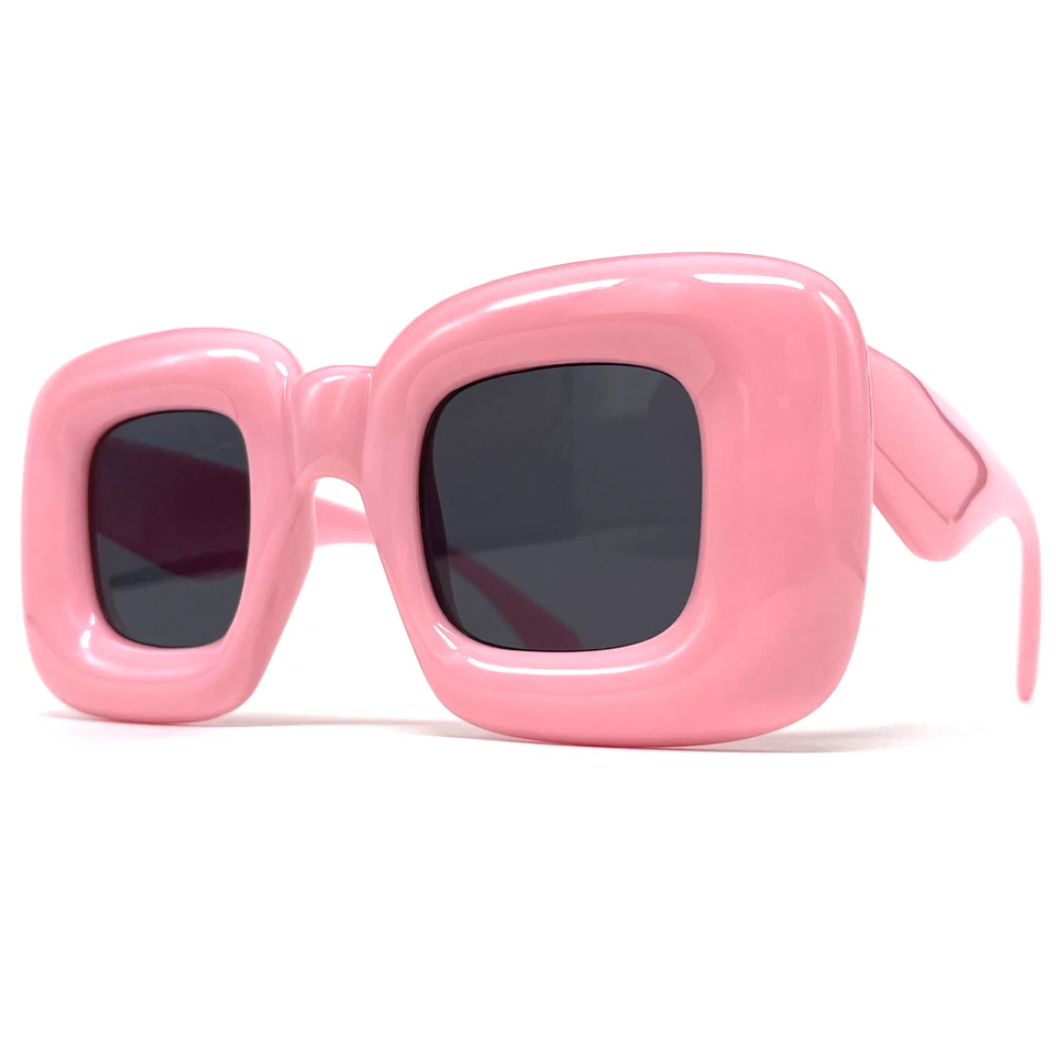 Gafas de sol "BALLOON" vintage NOS - Italia años 80 - RARAS - grandes - rosas Foto 2 de 4